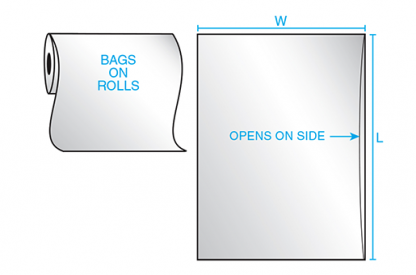 furniture bags on rolls - specs