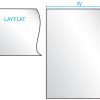 layflat bag on rolls drawing