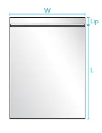 measuring for zip top bags